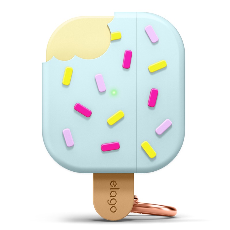 [4월의컬러] 엘라고 에어팟 3 아이스크림 행 케이스-민트