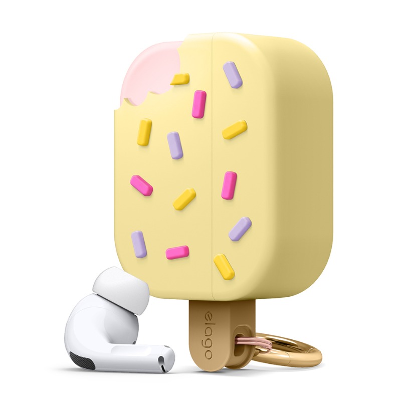 [4월의컬러] 엘라고 에어팟프로 아이스크림 케이스-옐로우